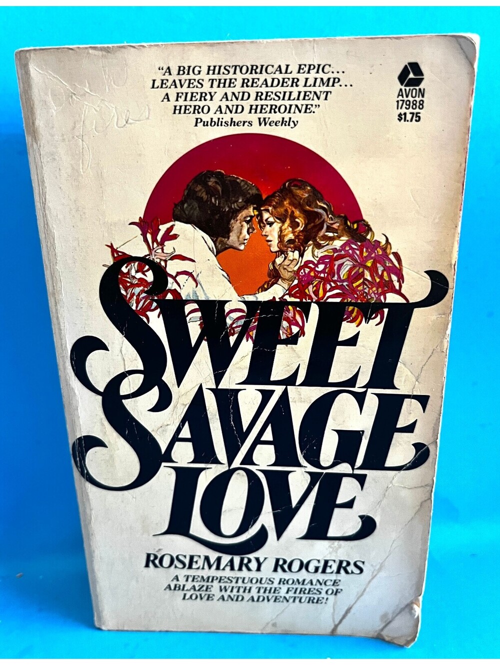 Sweet Savage Love Rosemary Rogers 1974 Avon PB 6th Printing Historical Romance